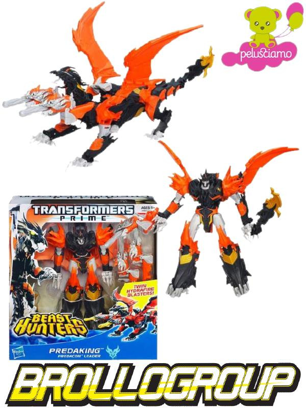 Giocattoli bambino gioco transformers Predaking Beast hunters  *01554 pelusciamo store