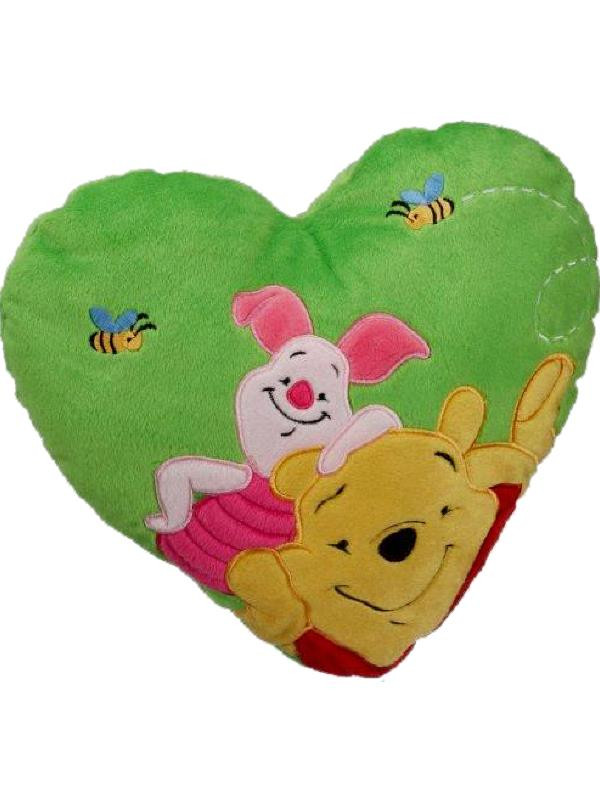 Peluche Cuscino Disney cuore  Winnie & Pimpi 33 cm. *01914
