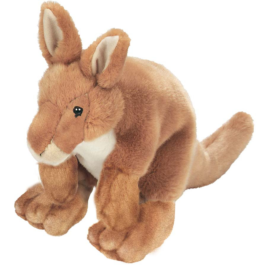 Peluche canguro 40 cm pupazzo kangaroo *04459 pelusciamo store