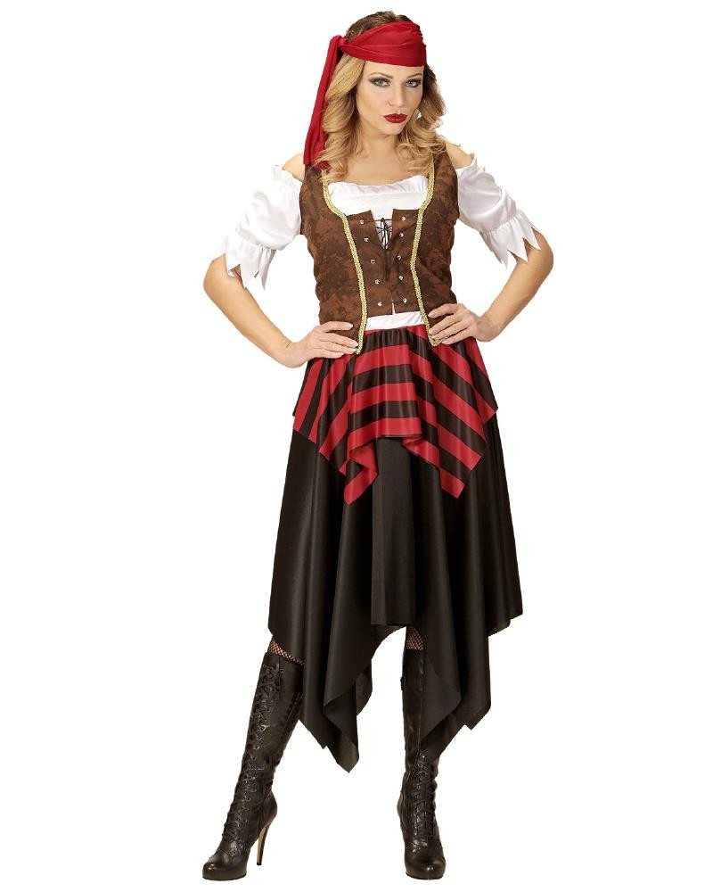 Costume da pirata femmina Consegna express