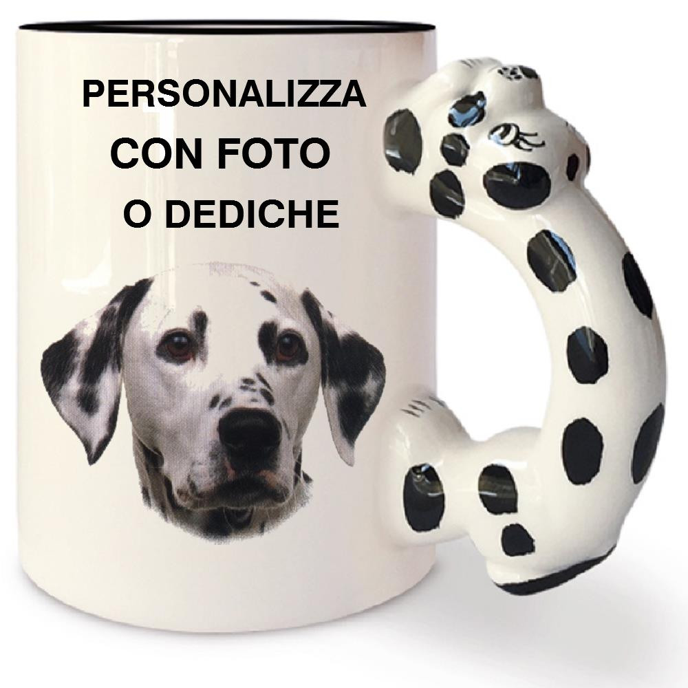 Tazza In Ceramica Dalmata Personalizzabile Foto Dediche PS 09349 Tazze Personalizzata Pelusciamo Store Marchirolo