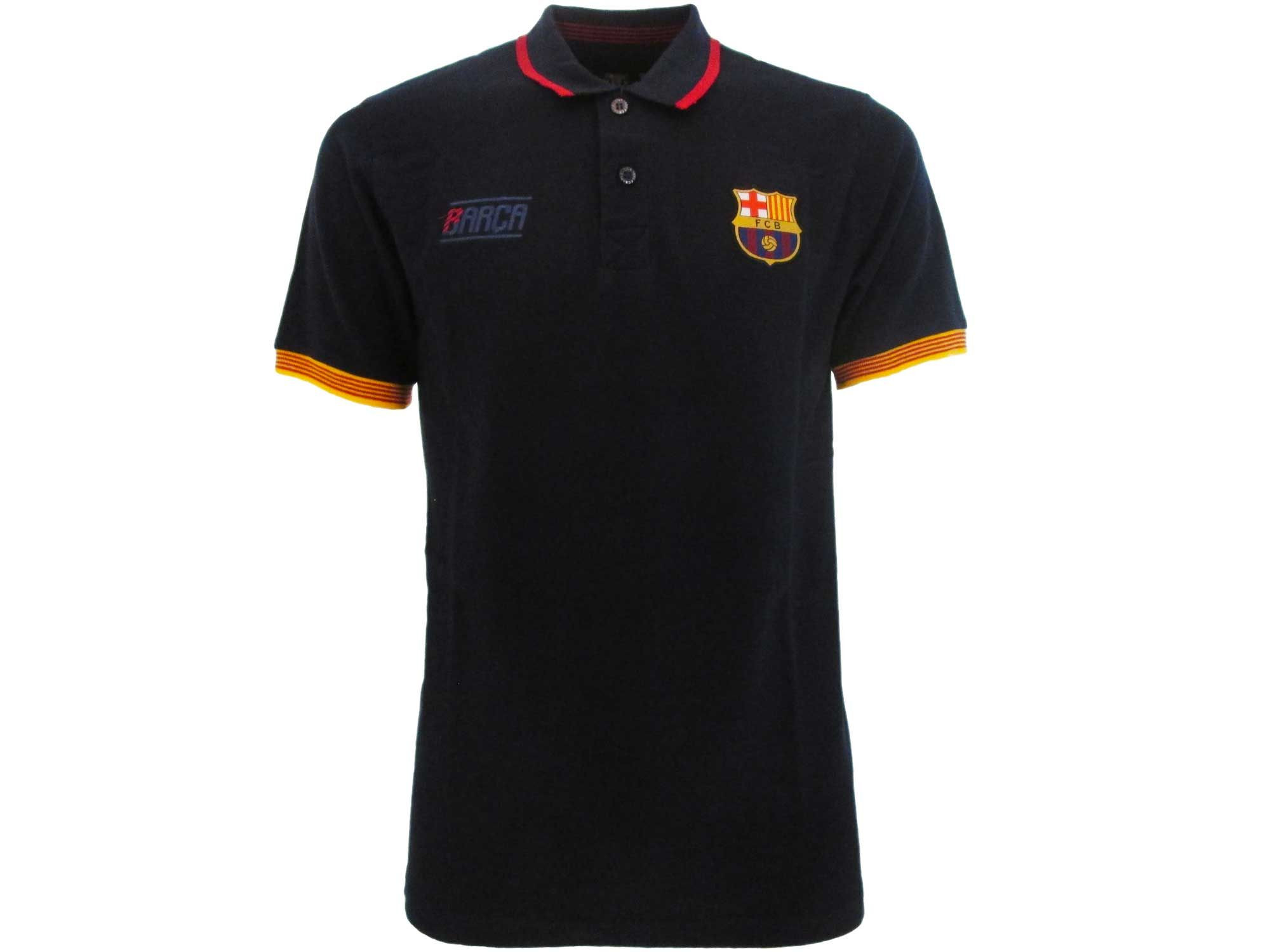Polo Uomo FCB Barcellona Maniche Corte, Abbigliamento Ufficiale Barca PS 02855