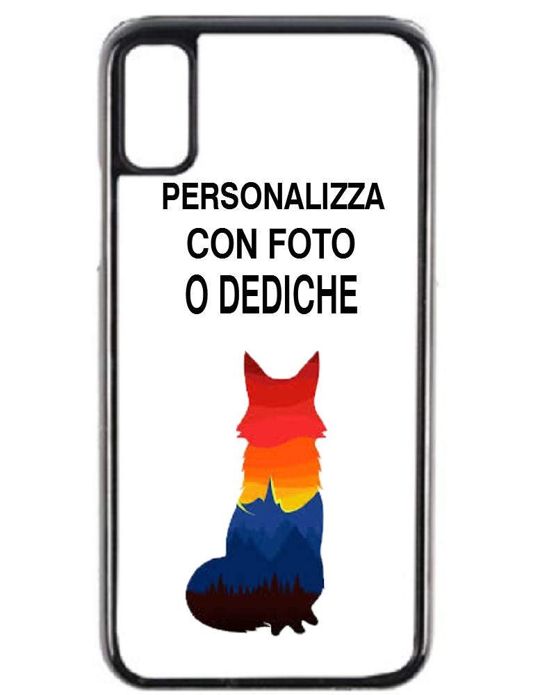 Cover IphoneX Trasparente Personalizzabile Con Foto o Dediche | pelusciamo store Marchirolo