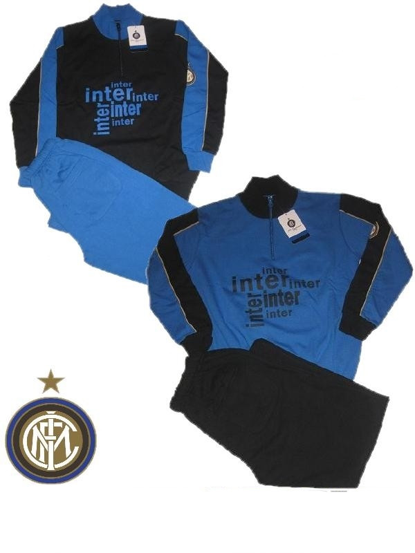 Tuta Pigiama ragazzo Fc Internazionale abbigliamento ufficiale Inter | pelusciamo.com