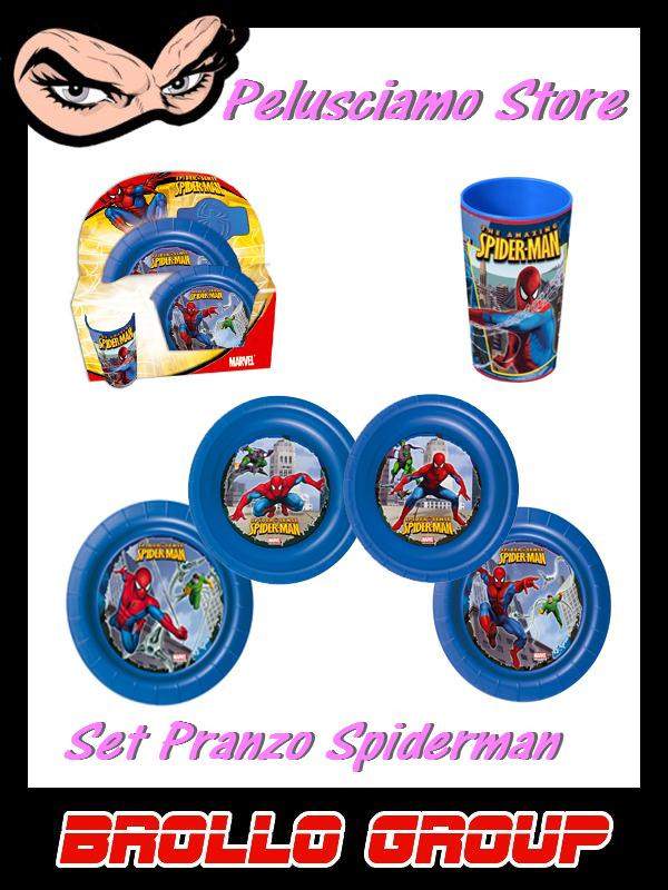 Accessori Disney Set pranzo Spiderman