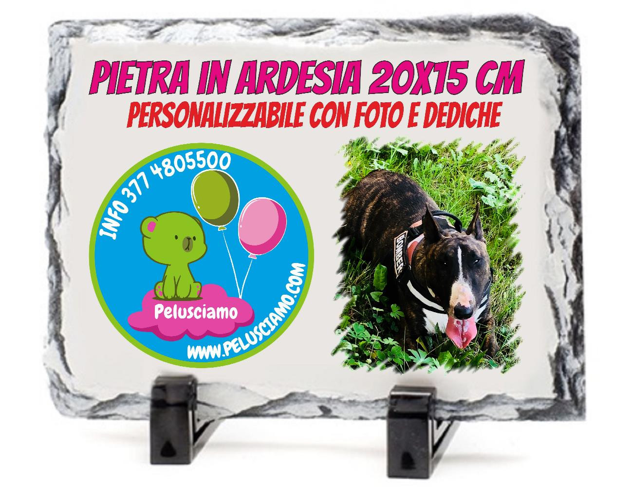 Cornice Pietra Ardesia Personalizzabile 15x20 cm Gadget Personalizzato PS 14980 