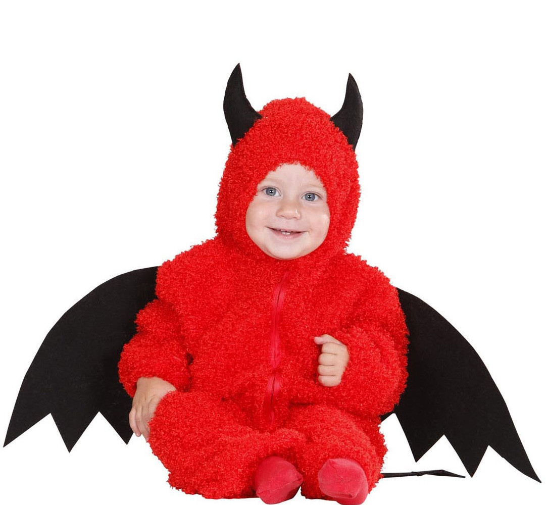 costume halloween bambino piccolo, piccoli mesi diavoletto