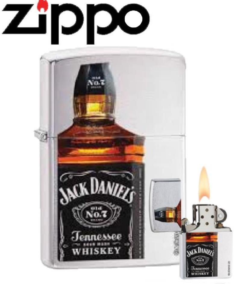 Accendino Zippo Jack Daniels bottiglia di whisky *00540 pelusciamo store
