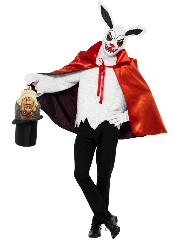 Costume Halloween Carnevale Adulto Coniglio Horror Circo Smiffys