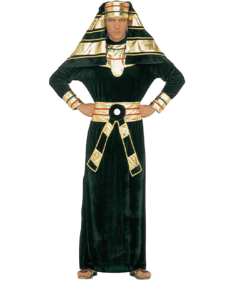 Costume Carnevale Uomo Faraone Egiziano Travestimento Egizio PS 19913