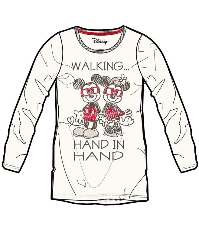 T-Shirt Disney donna Mickey Walking