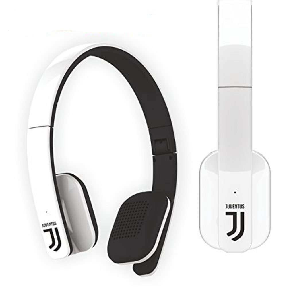 Cuffie Juventus JJ bluetooth senza filo con microfono e tasto funzione PS 05806