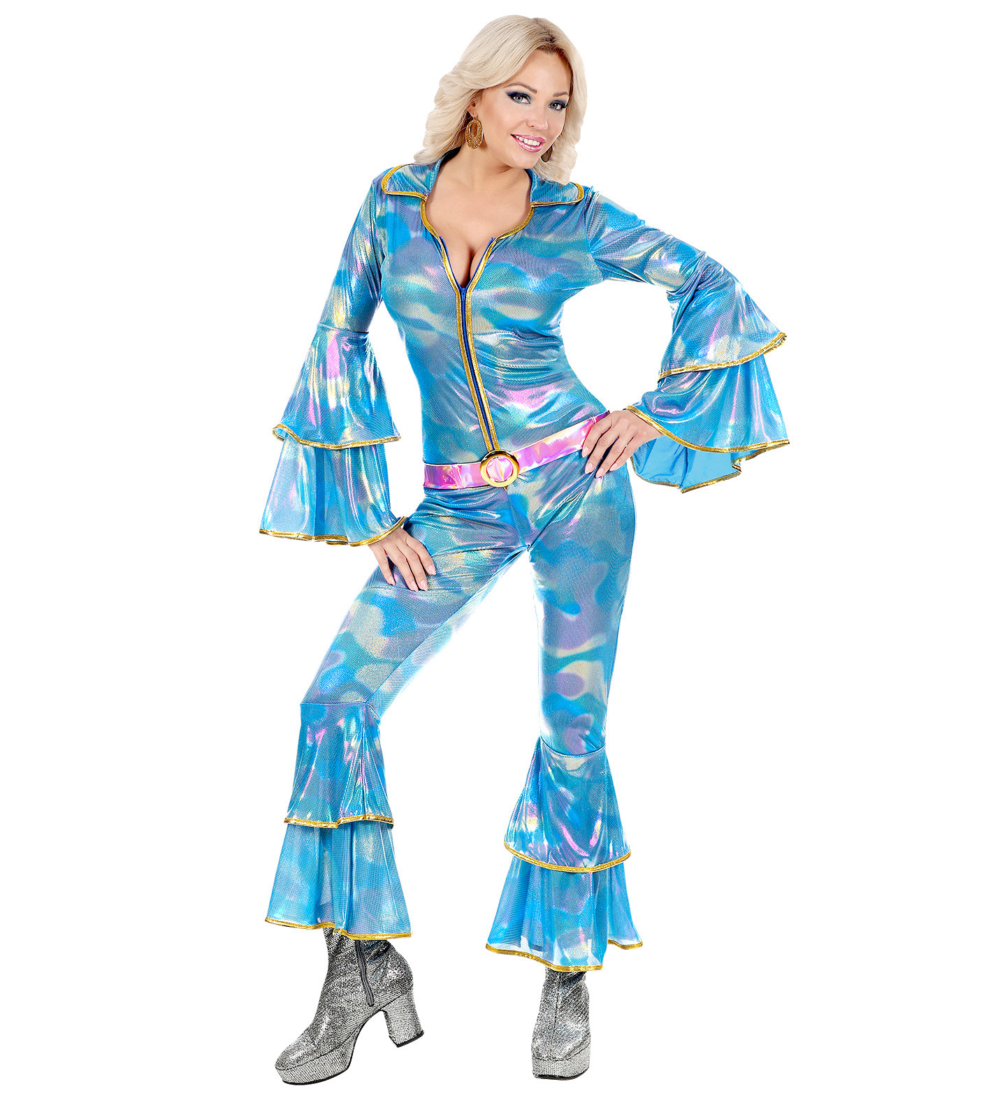 Costume Carnevale Vestito Donna Disco Queen | Pelusciamo store