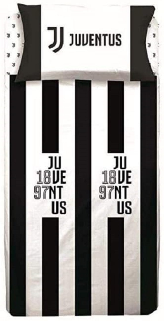 Juventus Parure Copripiumino 1 Piazza E Mezza Juve JJ PS 04997