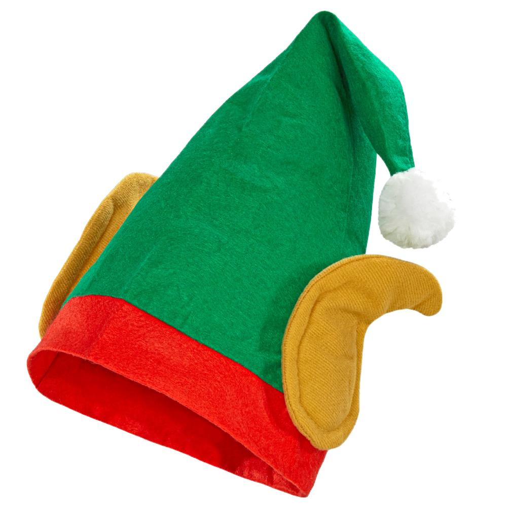 Cappello con Orecchie Adulto Elfo , Accessori Costume Natale PS 19358
