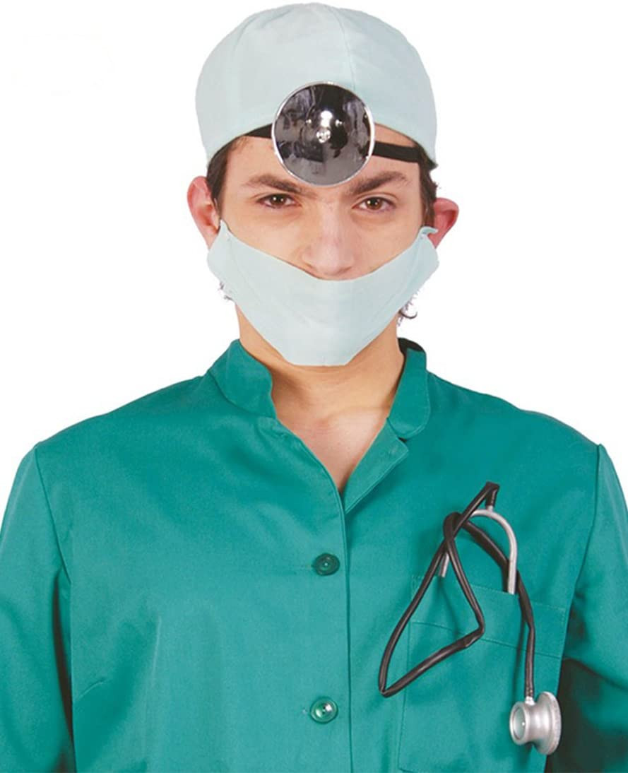Set Dottore Stetoscopio , Mascherina Specchietto Cappello PS 17134 pelusciamo store