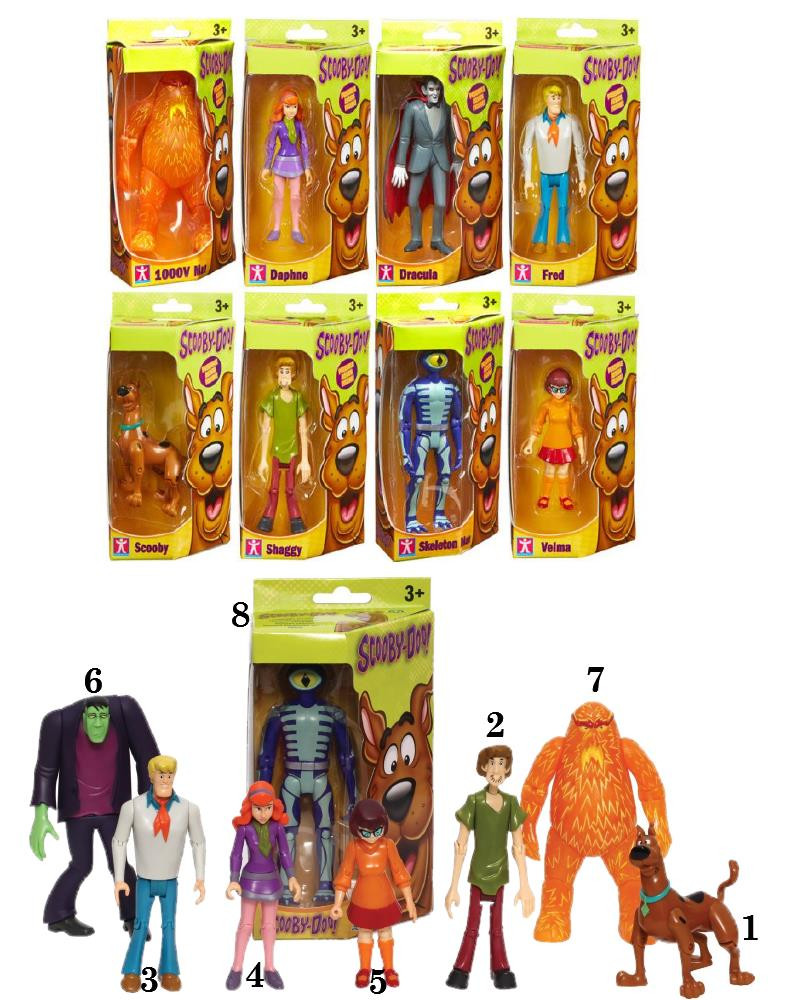 Action Figures Scooby-Doo scegli il personaggio 03935 pelusciamo store
