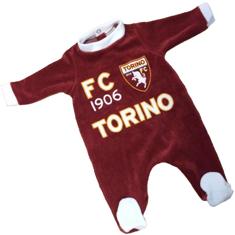 Tutina Neonato Ciniglia Torino FC Abbigliamento Ufficiale Toro PS 22524 Pelusciamo Store Marchirolo