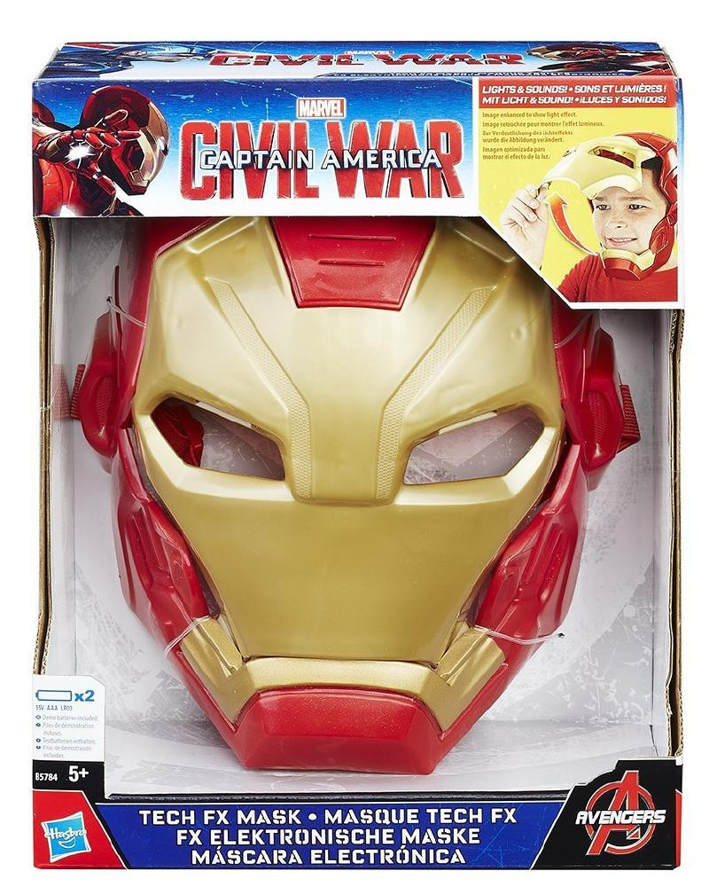 Maschera Elettronica Iron Man Taglia Unica Bambino PS 26566 Pelusciamo Store Marchirolo