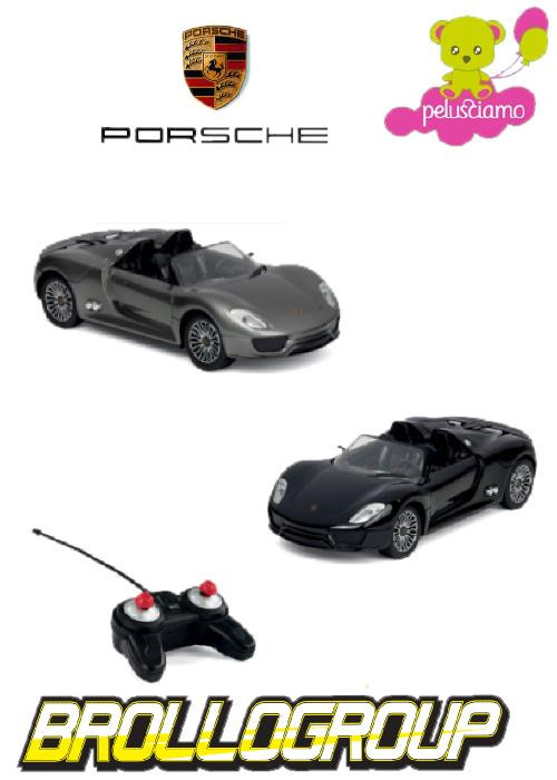 Macchina Radiocomandata Porsche 918 Cabrio, pelusciamo vendita giochi giocattoli | Pelusciamo.com