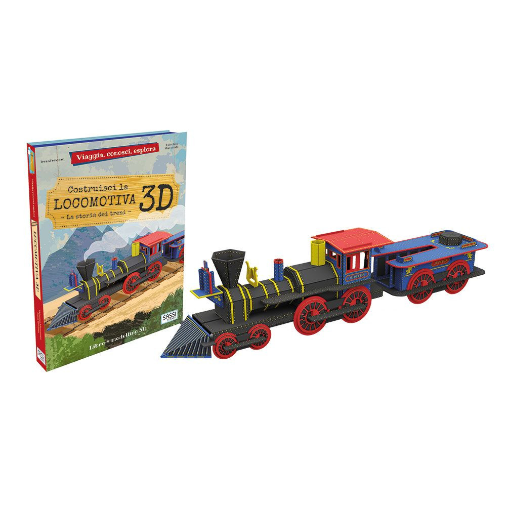 Locomotiva 3D. Viaggia, conosci, esplora. PS 07092 Libri Educativi PELUSCIAMO STORE