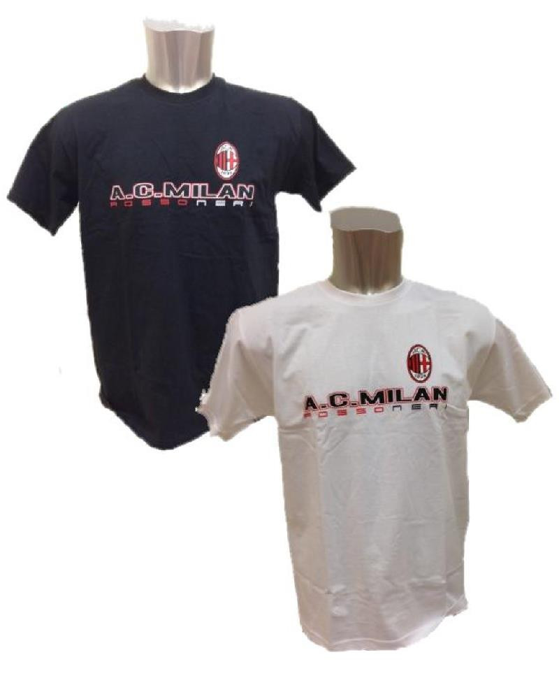 T-Shirt Adulto Maglietta Ac Milan Abbigliamento Ufficiale Squadre *17837