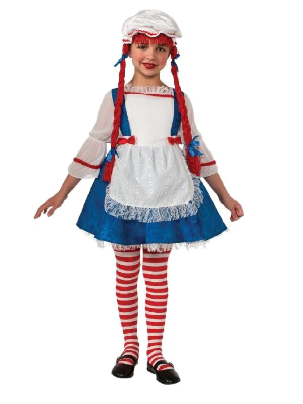 Costume Carnevale Bambina Bambola di Pezza *17635
