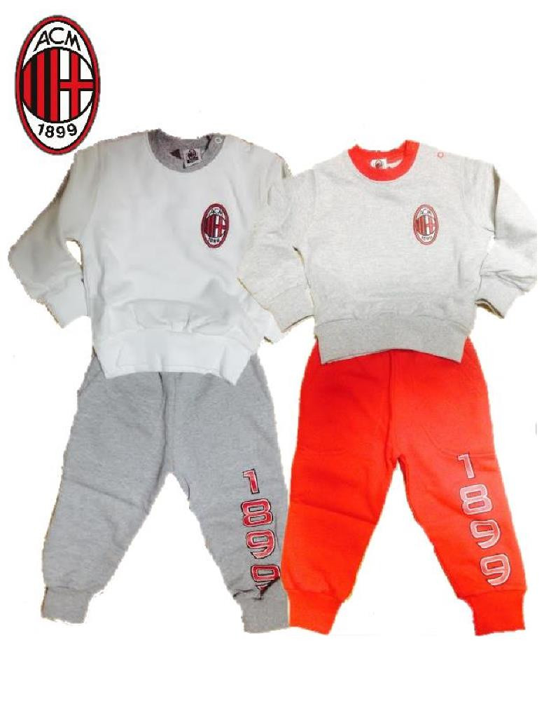 Abbigliamento ufficiale AC Milan tuta bimbo calcio*19479 pelusciamo store
