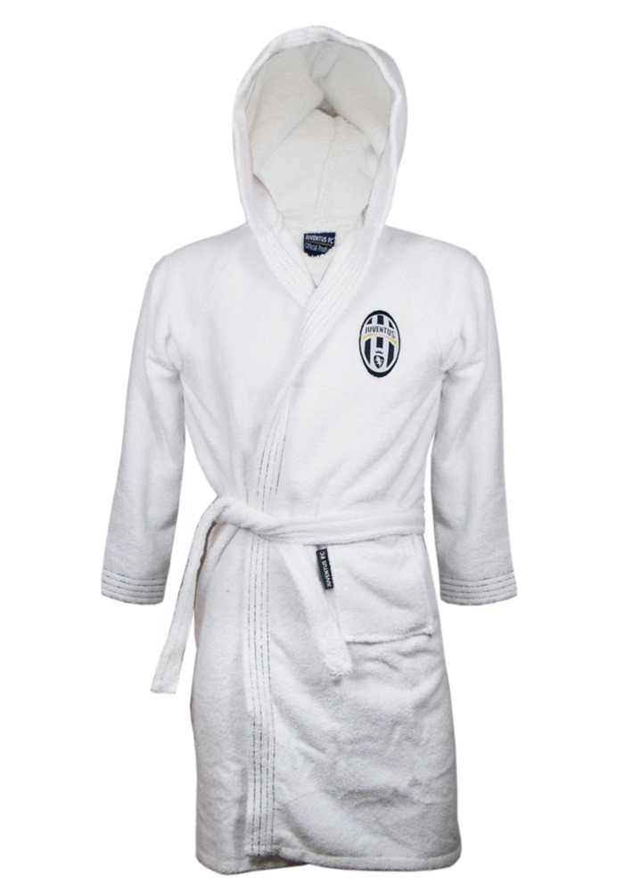 Accappatoio Juve In Spugna Juventus Calcio Bimbo R25051 pelusciamo store