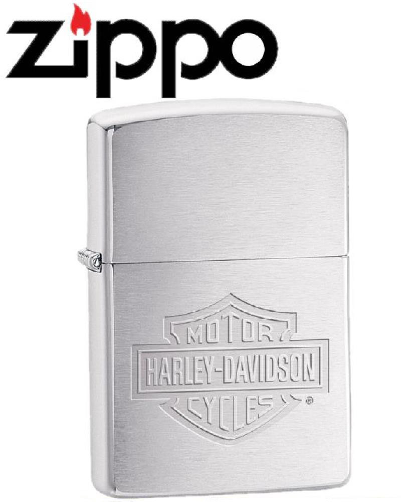 Accendino Zippo Harley Davidson bar & shield *09511 pelusciamo store