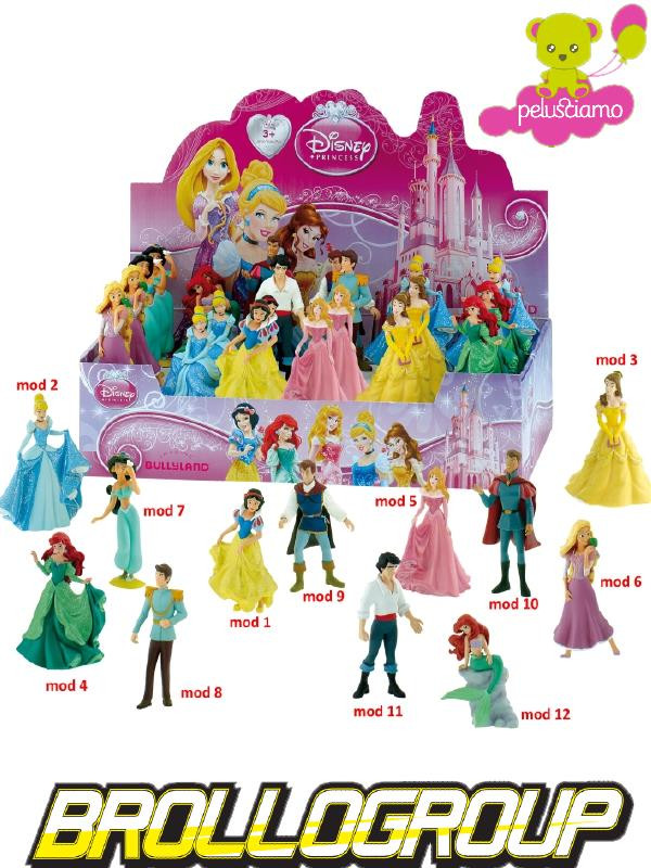 Action Figure Personaggi Principesse Favole Disney  | Pelusciamo Store