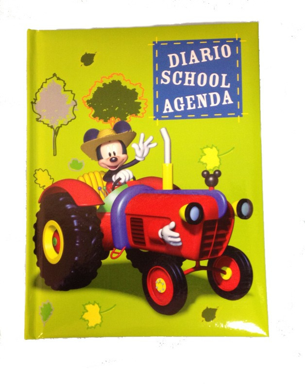 Diario Scuola 12 mesi Topolino, Agenda Mickey Mouse DIsney | pelusciamo.com