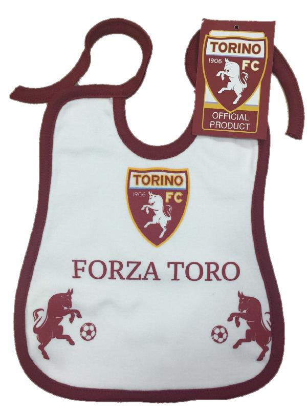 Bavaglino neonato Torino F.C. abbigliamento ufficiale *01406