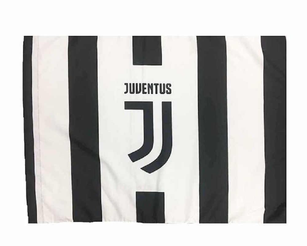 Bandiera Juventus JJ Bianconera Piccola 50 x 70 Cm PS 12031 pelusciamo store
