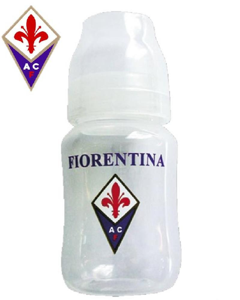 Biberon neonato 250 ml ufficiale A.C.F. Fiorentina calcio *00077 prodotto scontato pelusciamo store vendita accessori e gadget tifosi