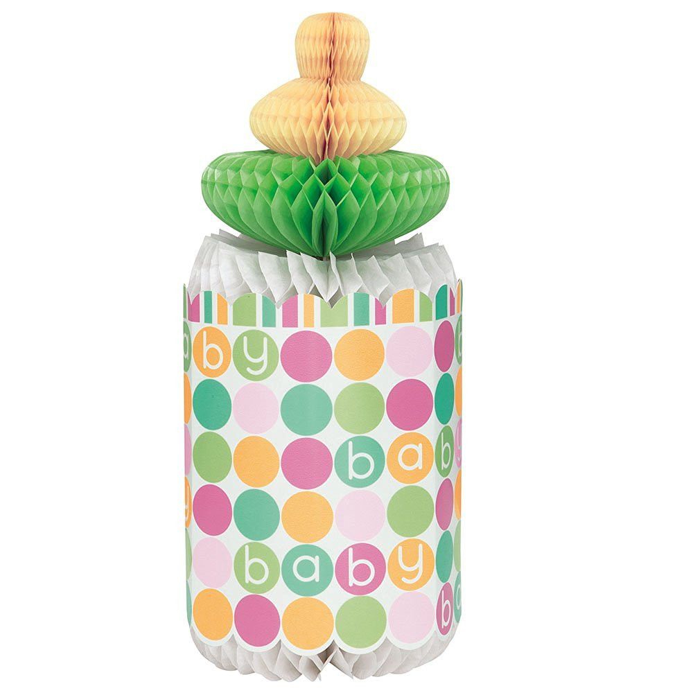 Centrotavola Carta Biberon Nascita,  Baby Shower *05200 | Pelusciamo.com