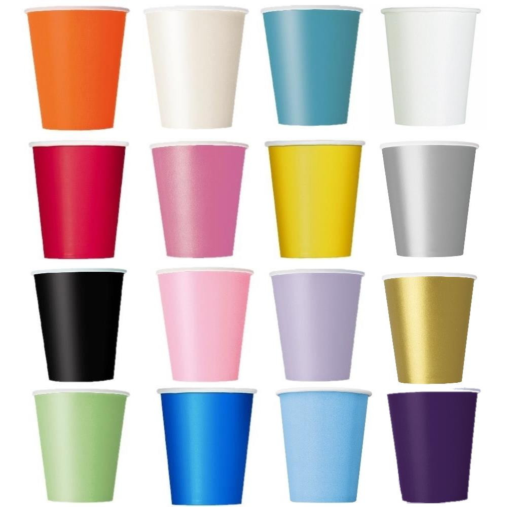 Set Bicchieri Carta Party Colore *23014