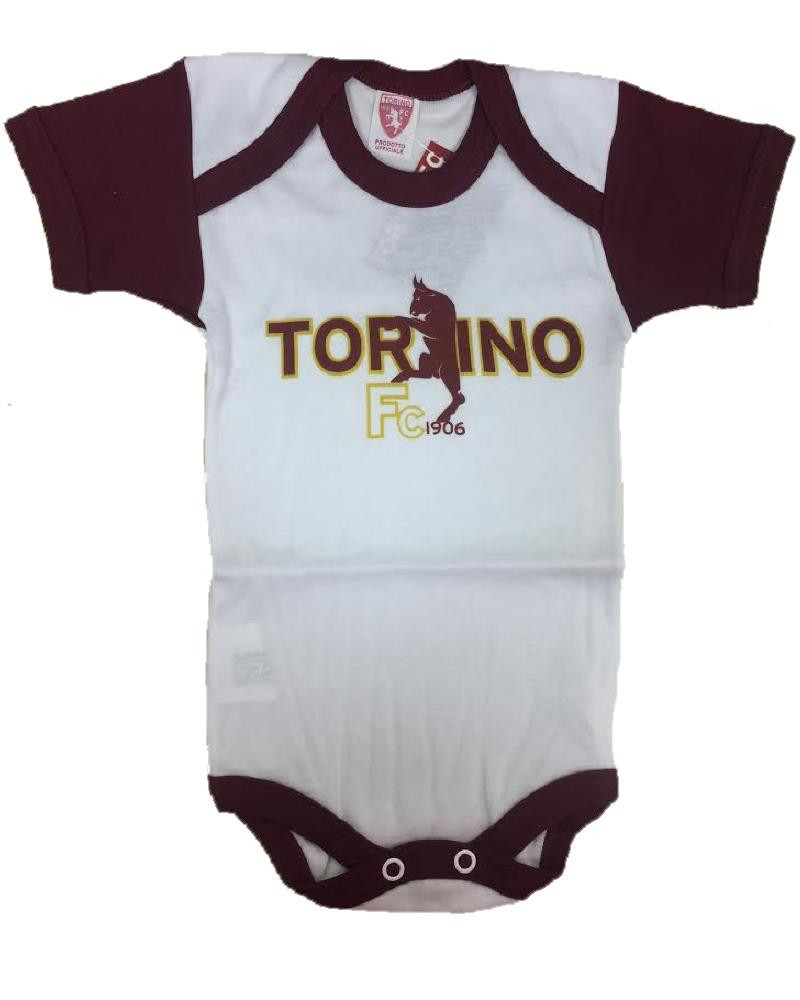 Body Neonato in Cotone Torino FC Abbigliamento Ufficiale Toro *05546