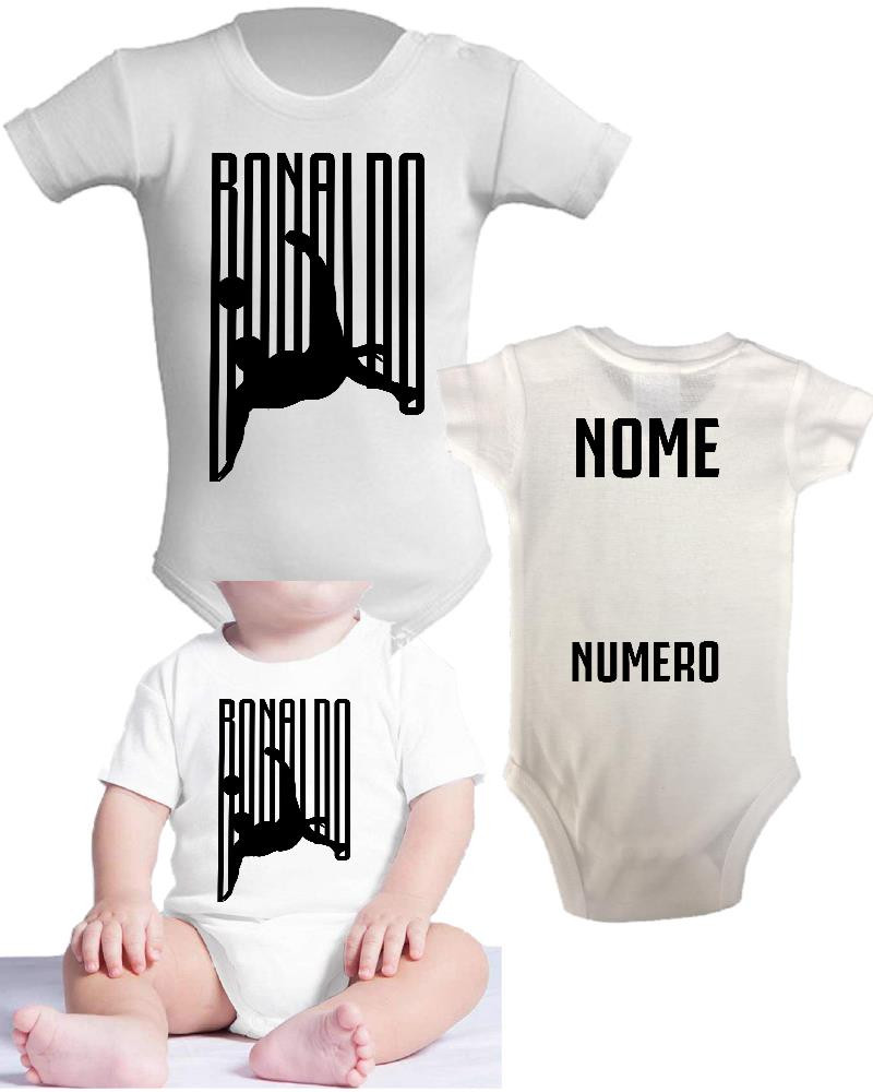 Body Neonato Ronaldo Abbigliamento Prima Infanzia Juve PS 28180-5 pelusciamo store