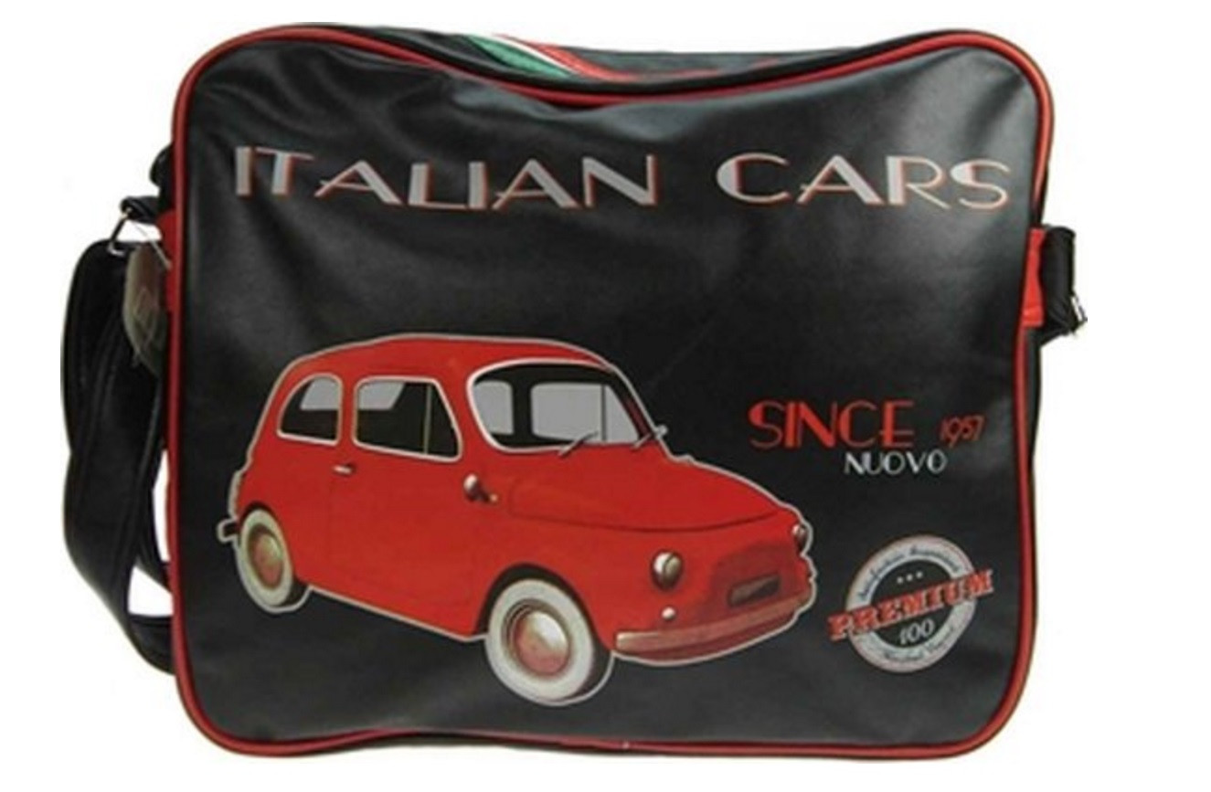 Borsa a Tracolla Italian cars since 1957 postina portatutto *11546