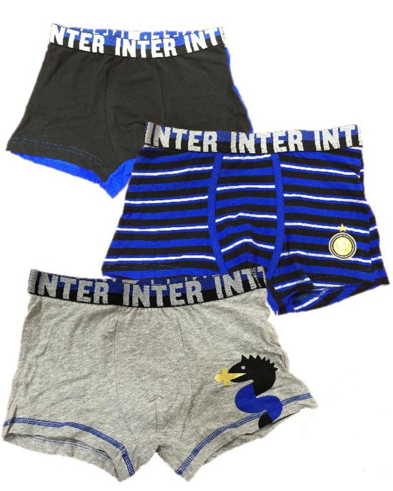 Boxer Ragazzo Fc Internazionale, abbigliamento Intimo inter | pelusciamo.com