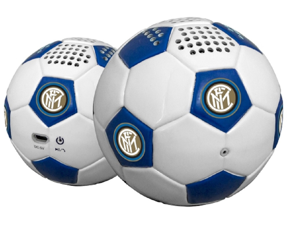 Altoparlante bluetooth A Forma Di Pallone Da Calcio Inter PS 05812 Prodotto Ufficiale pelusciamo store