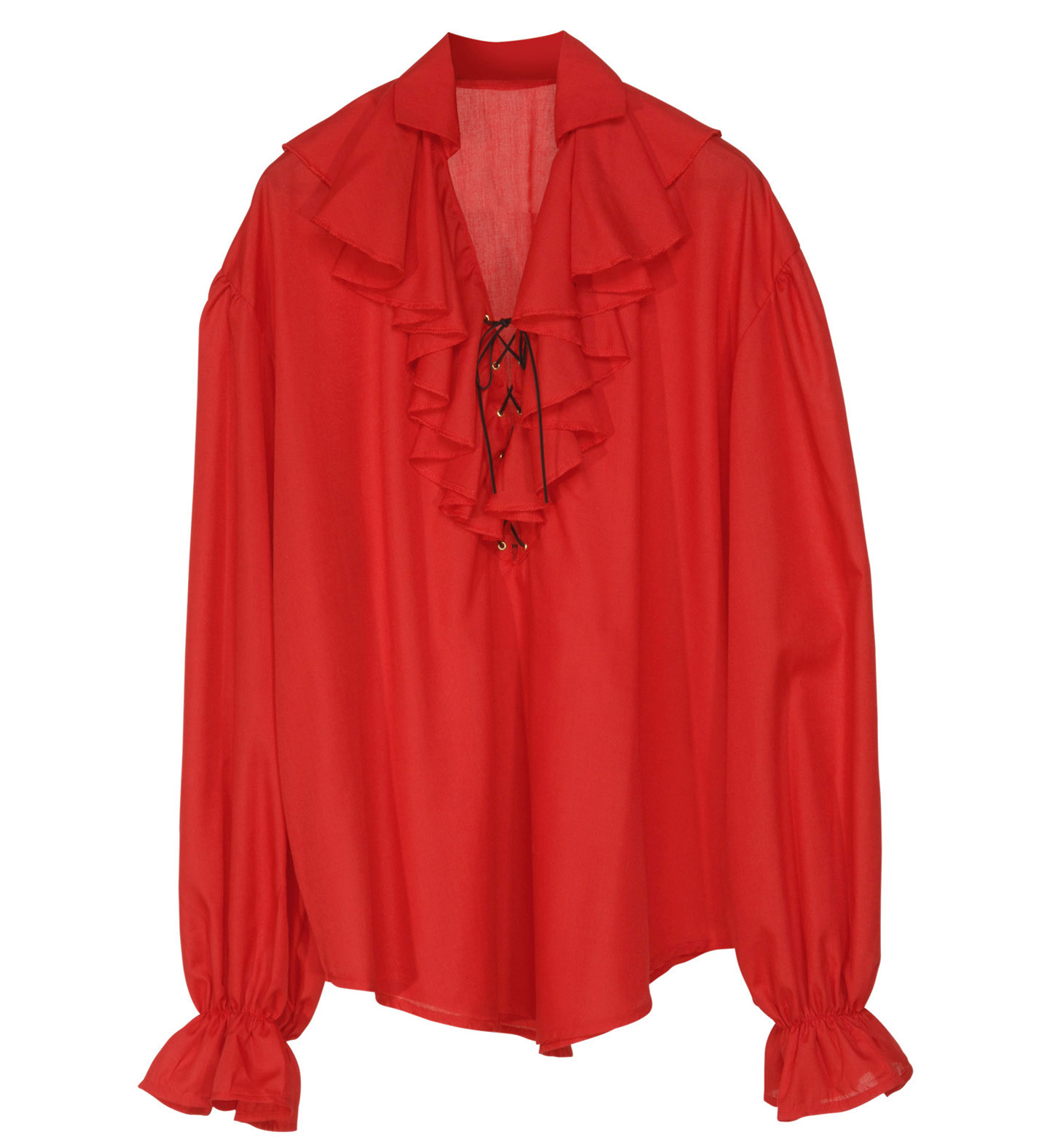 Accessorio Costume Pirata, Rinascimento, Camicia Rossa *20040