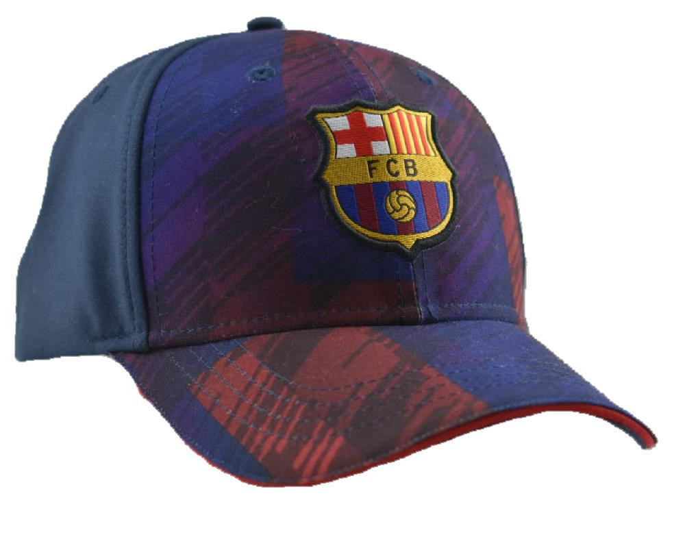 Cappellino Barcellona Calcio Cappello Baseball Con Visiera PS 04702 pelusciamo store