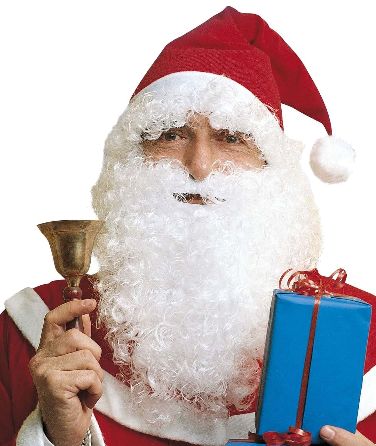 Cappello Con Barba Babbo Natale Santa Claus PS 01350 Pelusciamo Store Marchirolo