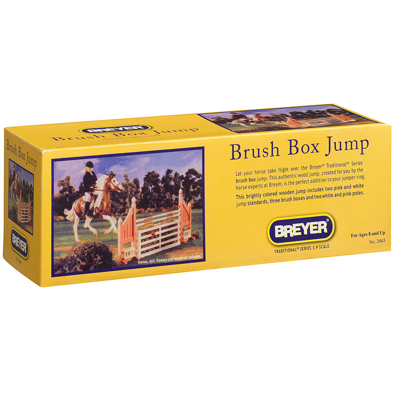 Breyer Horses Horse salto brush box jump  salto a ostacoli *05652 pelusciamo store
