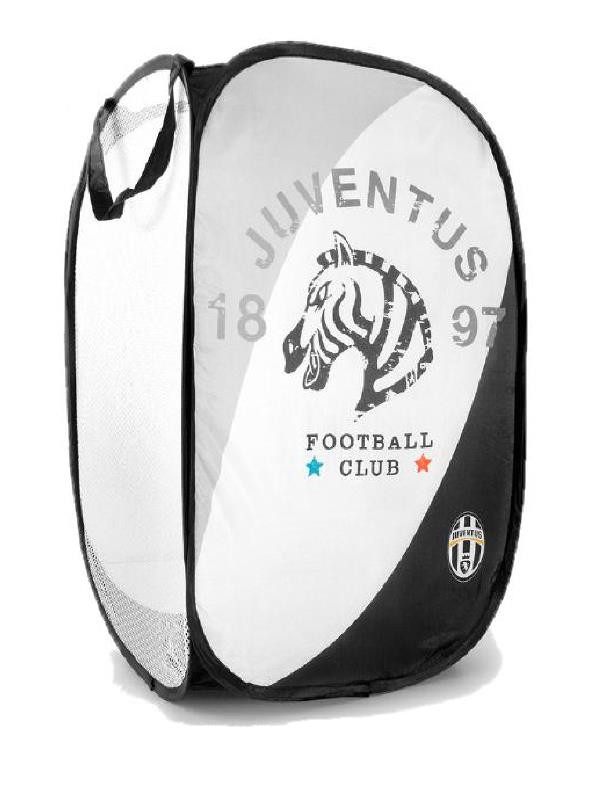 Cesto pieghevole portabiancheria Juventus accessori casa squadre calcio *00817