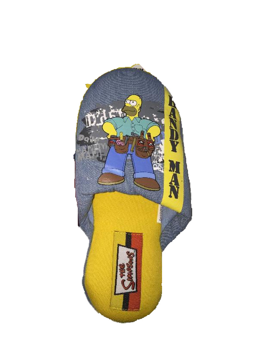 Pantofole Homer Simpson Handy Man Ciabatte Ragazzo *10563