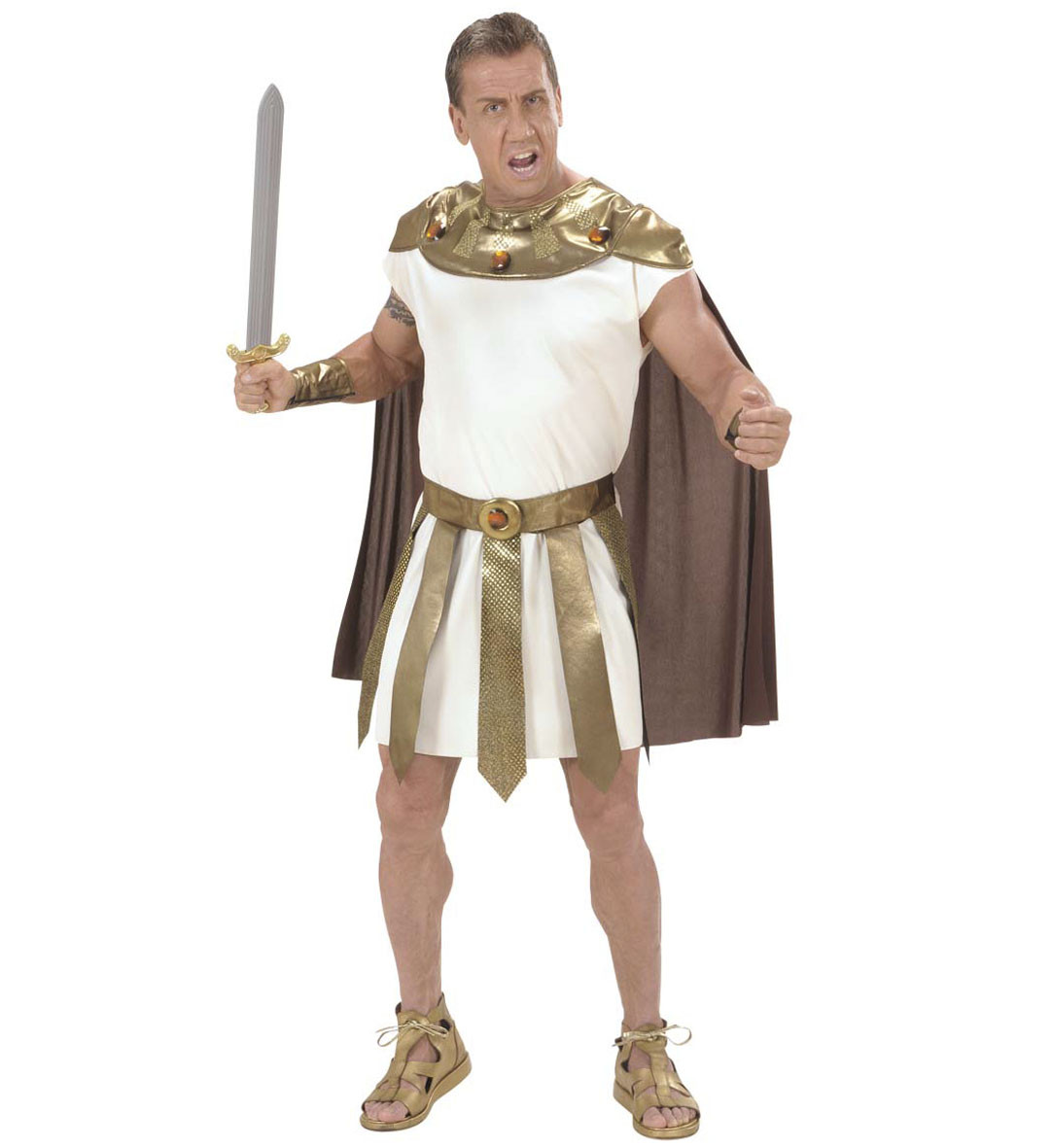 Costume Carnevale Uomo Gladiatore Romano * 22852  | Pelusciamo store