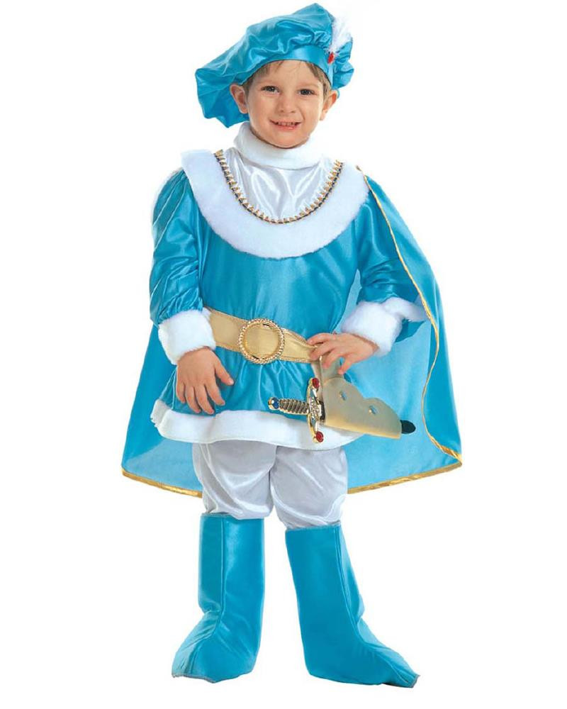 Costume Carnevale Bimbo Travestimento Principe Azzurro PS 19654 Prince